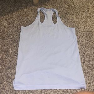 Used Lululemon Swiftly Tech Tank Size 10. Light Blue